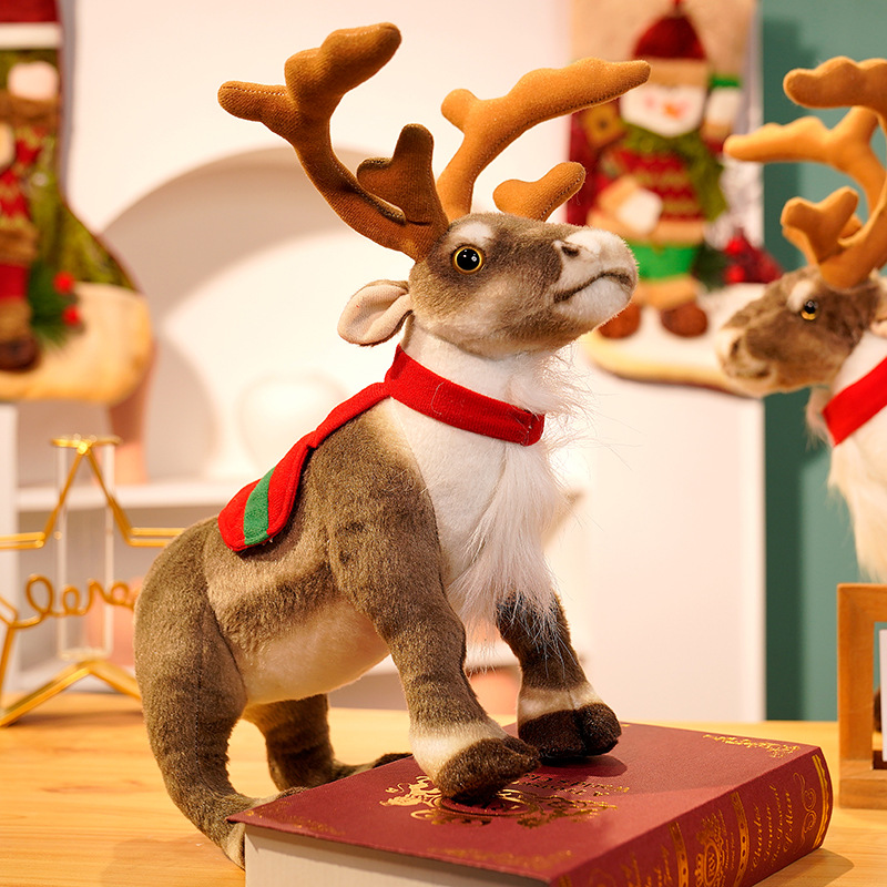 Best Kids Toys Xmas - Искусственная игрушка, Рождественский олень, плюши, кукла,