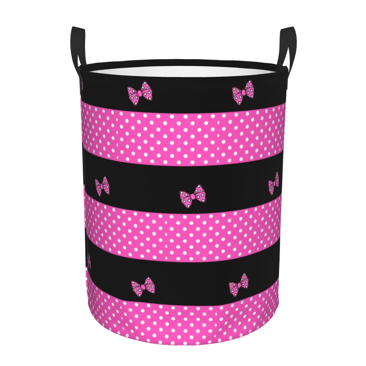 Kids Toys Basket - Розовая корзина для белья с Минни-Маус,