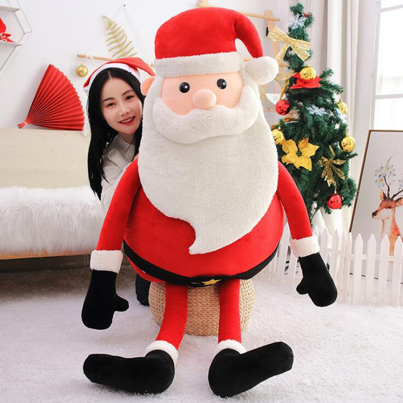 Best Kids Toys Xmas - 60/90 см отпуск Рождество Санта-Клаус плюшевые
