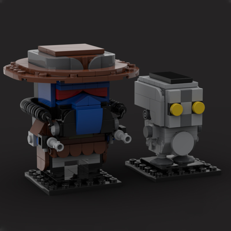Kids Toys Cad Block - 335 деталей MOC Cad Bane Todo