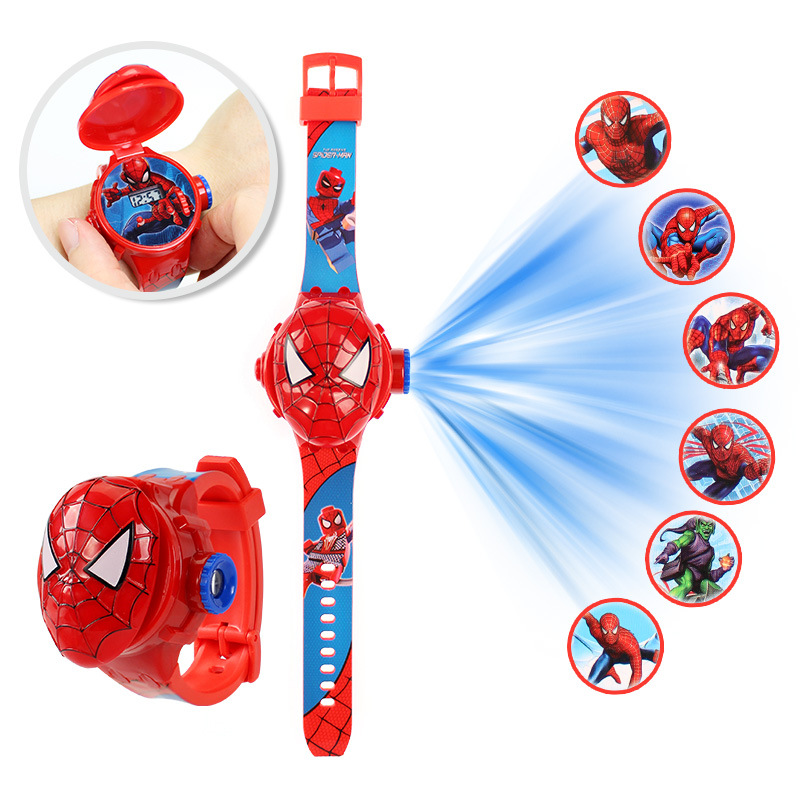 Kids Toys Supplier - Новые детские 3D-проекционные часы «Человек-паук» 2026