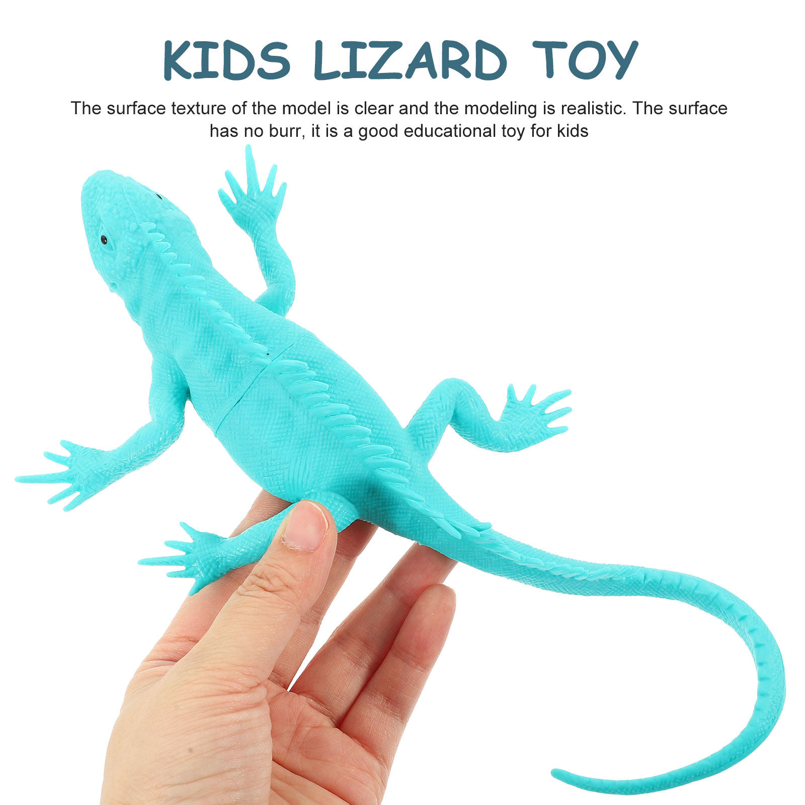 Kids Toys Vehicle - 4 шт. искусственных моделей ящериц, аксессуары