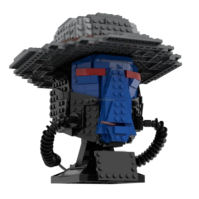 Kids Toys Cad Block - Конструктор Moc 598 деталей: Модель шлемов