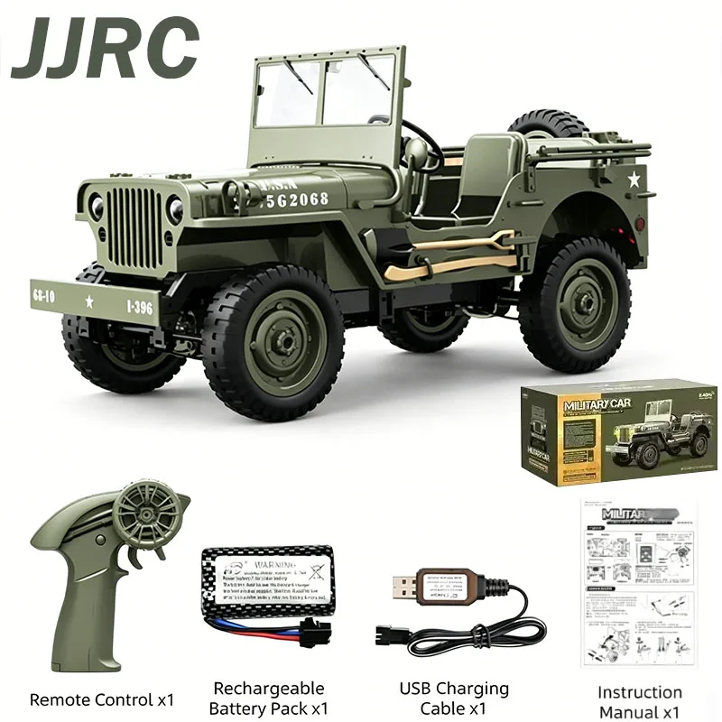 Kids Toys Jeep - Радиоуправляемая машина JJRC 1:10 C8815 WILLYS