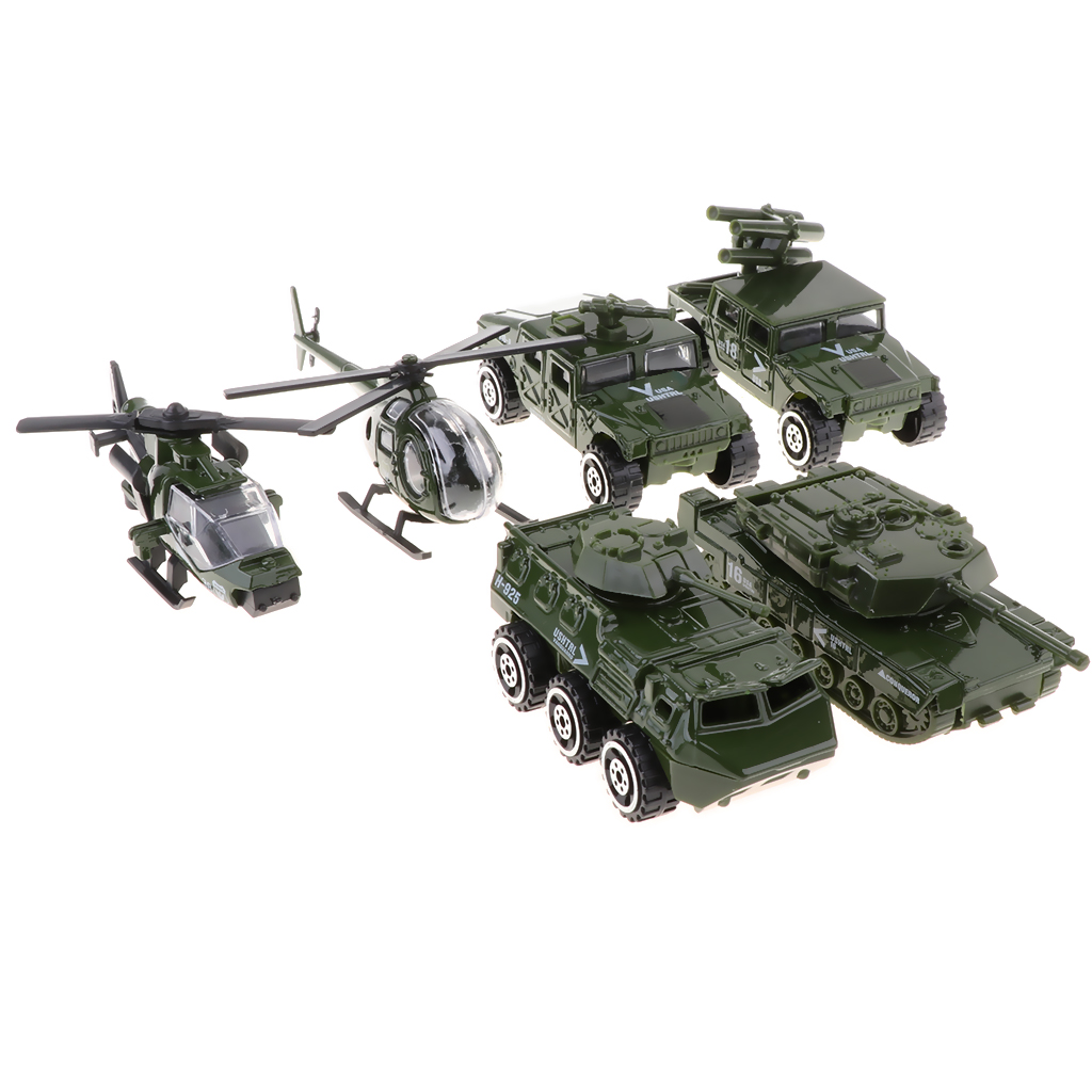 Kids Toys Jeep - 6 в 1 Ассорти 1/87 моделей