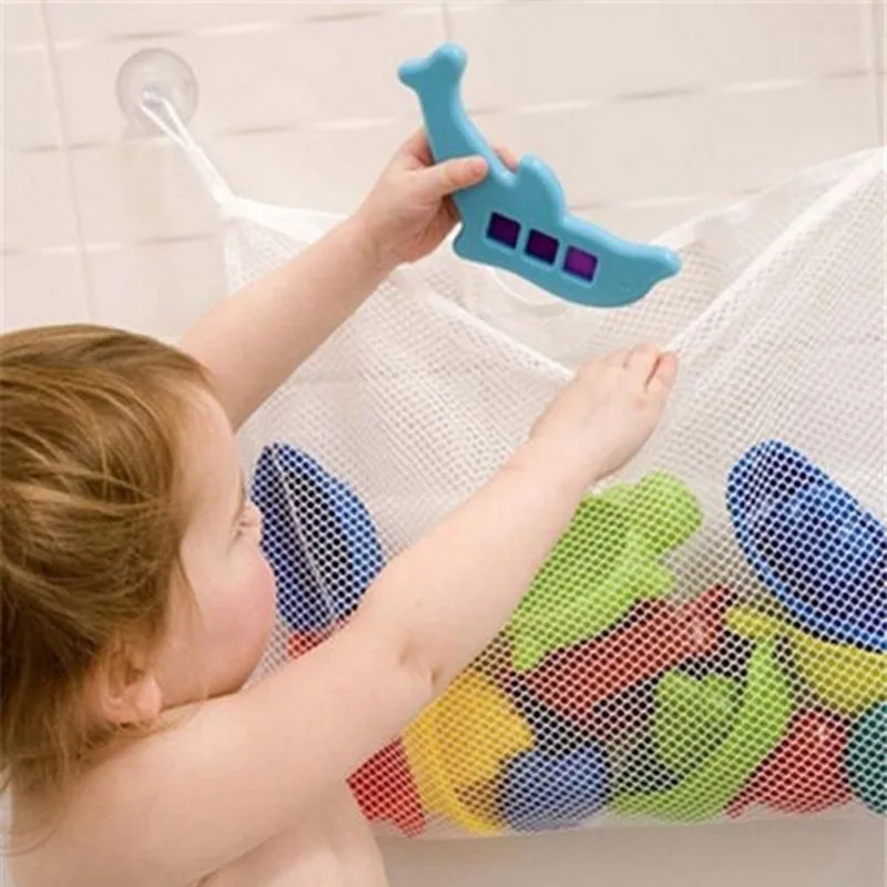 Kids Toys Basket - Детская сетчатая сумка для ванной комнаты,