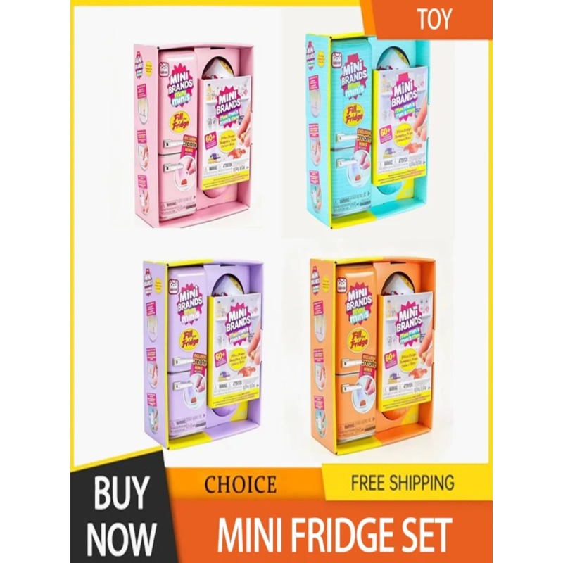 Kids Toys Brands - Набор мини-холодильников Original Fill The Fridge,