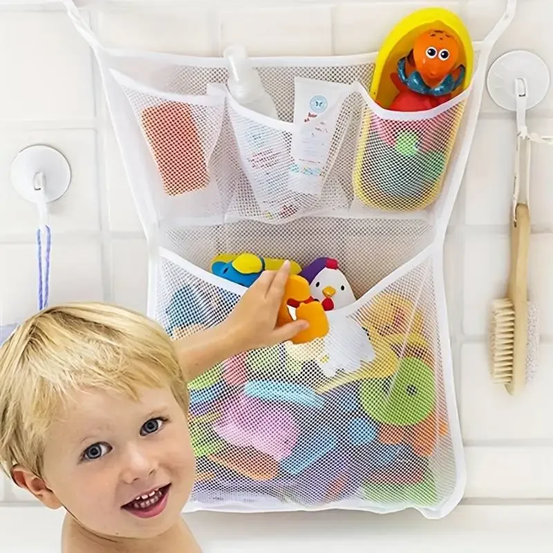 Kids Toys Basket - Органайзер для дома: Детская подвесная сетчатая