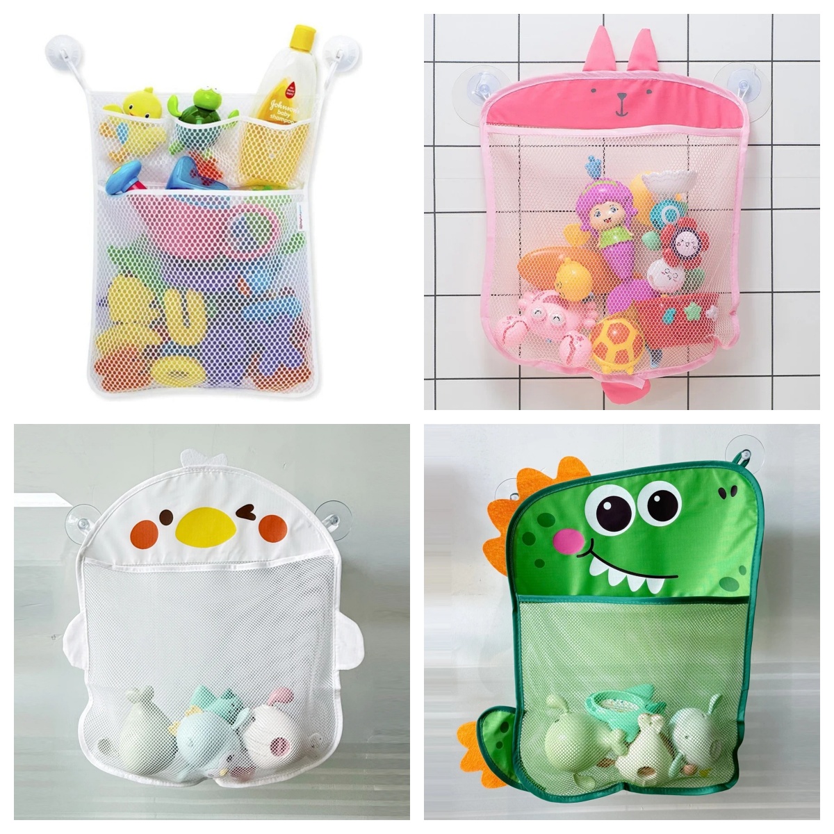 Kids Toys Basket - Сетчатая сумка для детских игрушек в