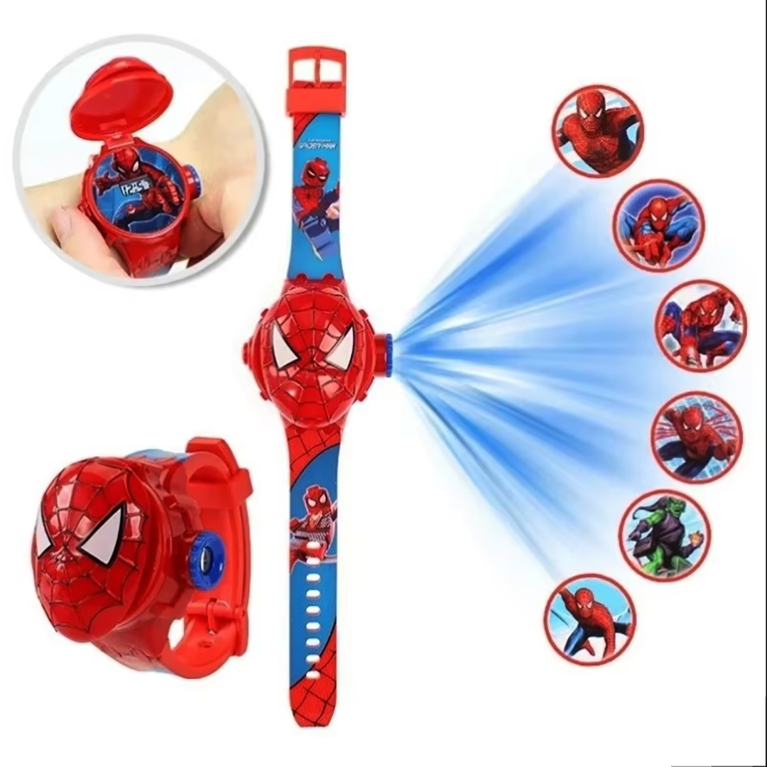 Kids Toys Supplier - Новые детские часы с 3D-проекцией Человека-паука