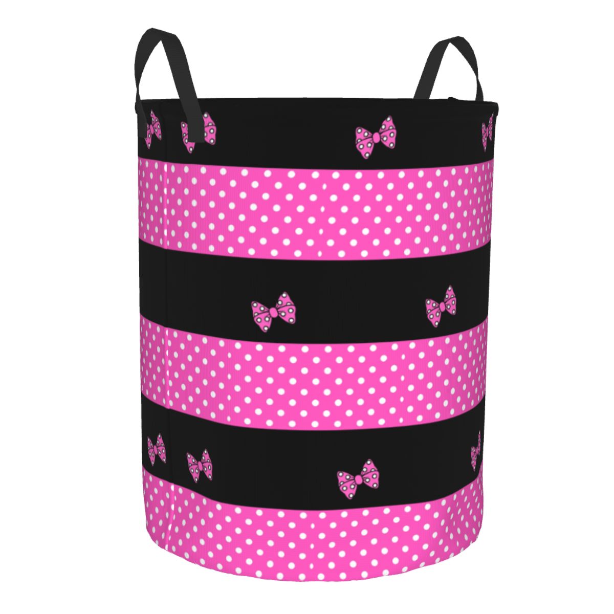 Розовая корзина для белья с Ми – обзор и цена Kids Toys Basket