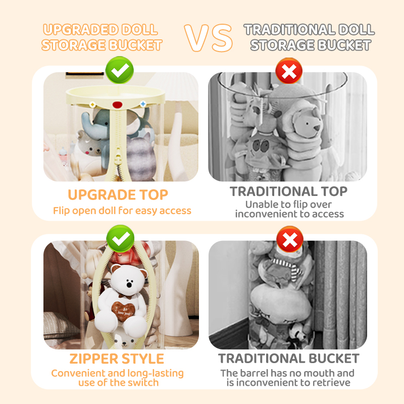 Коробка для хранения кукол, ве – обзор и цена Kids Zipper Toys