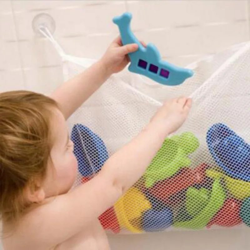 Детская сетчатая сумка для ван – обзор и цена Kids Toys Basket