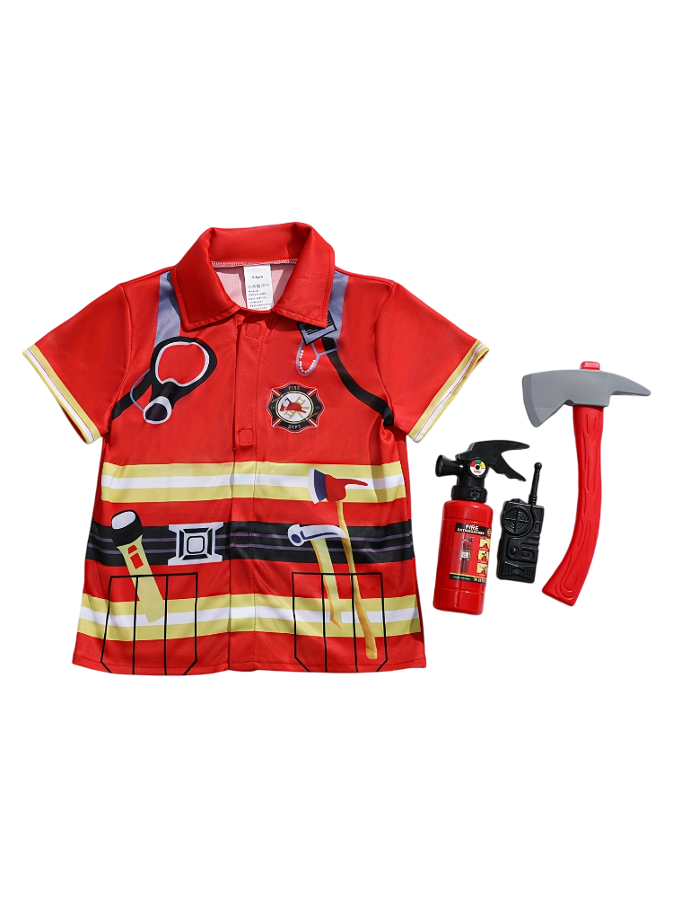 Детская рубашка в стиле пожарн – обзор и цена Kids Toys Supplier
