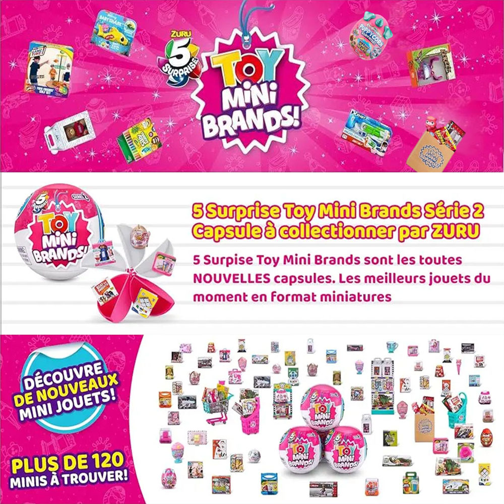 Zuru 5 Surprise Toy Mini Brand – обзор и цена Kids Toys Brands