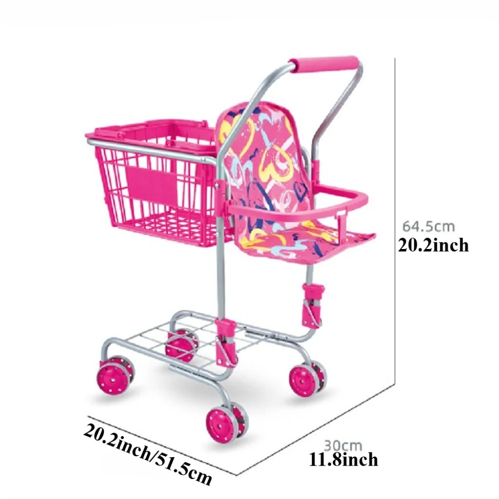 Корзина для покупок для куколо – обзор и цена Kids Toys Basket