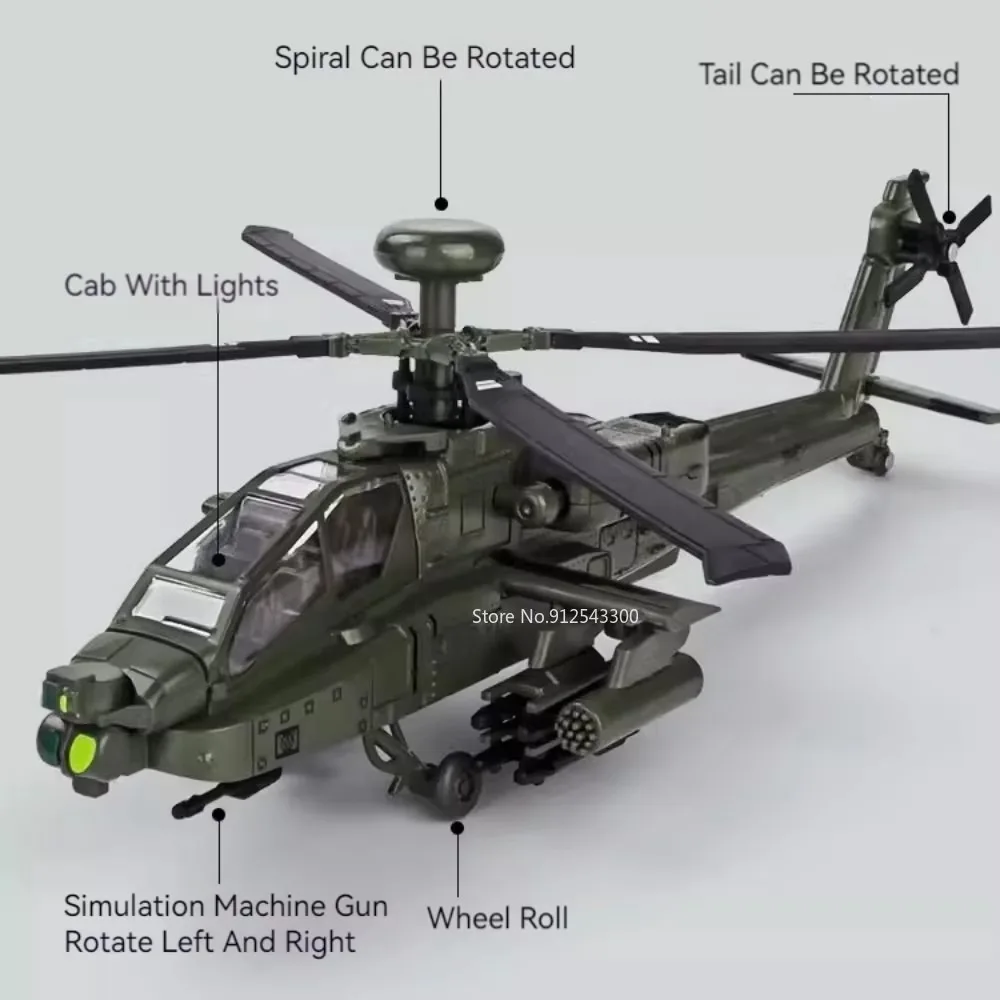 Масштаб 1:32, AH-64, модель са – обзор и цена Kids Toys Vehicle