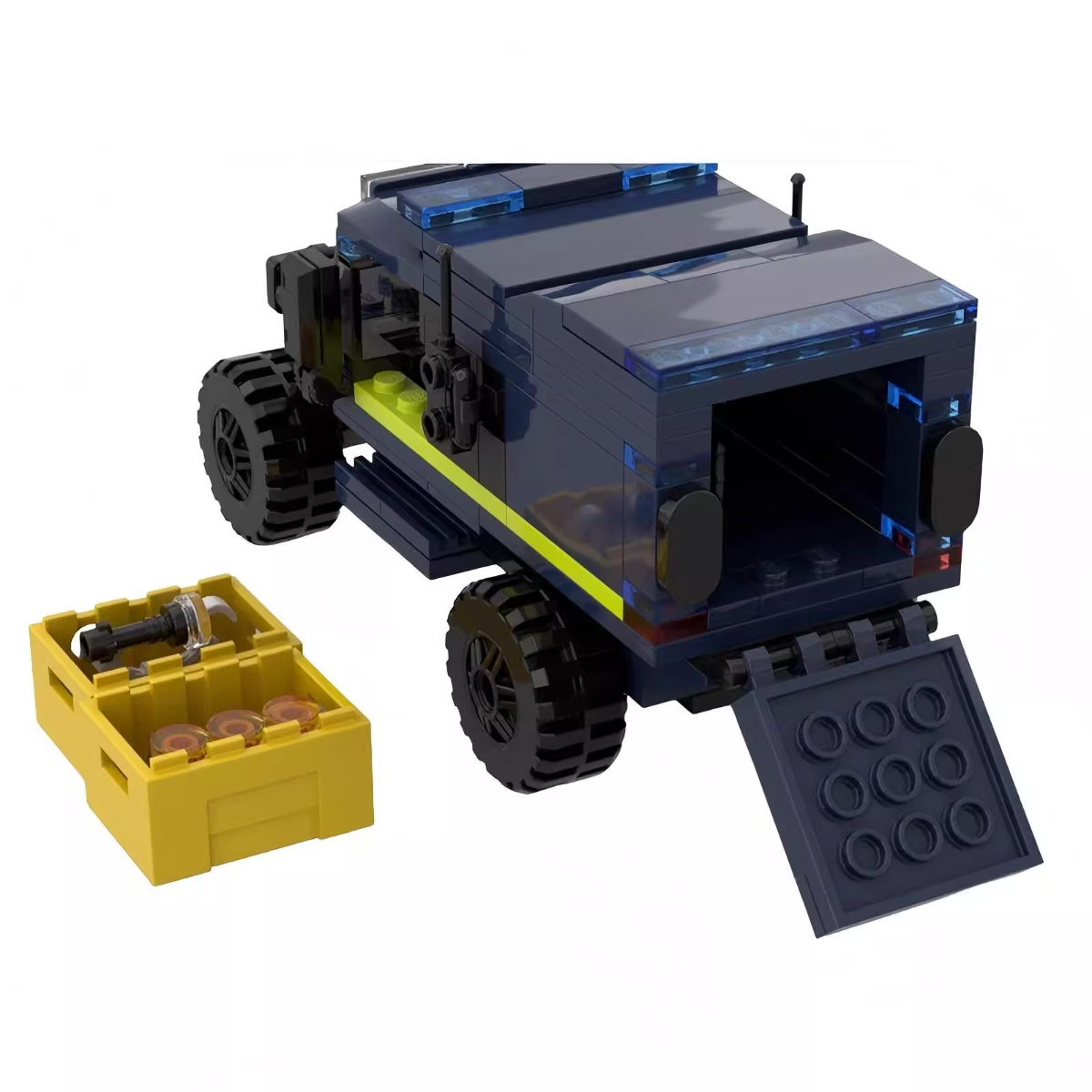 Конструктор MOC: Многофункцион – обзор и цена Kids Toys Jeep